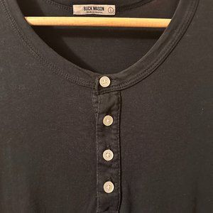 Buck Mason henley t-shirt.